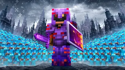 1 VS 100 Player Minecraft War