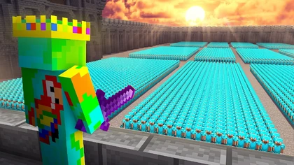 I Created the World's Largest Minecraft Army