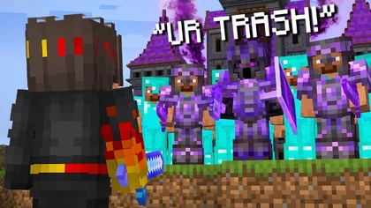 SOLO Player VS Toxic Minecraft Civilization
